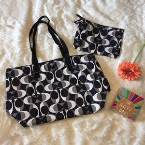 Coach Weekender Tote 2 PC Set